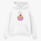 Толстовка худи оверсайз