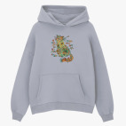 Толстовка худи оверсайз