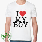 Мужская футболка органик