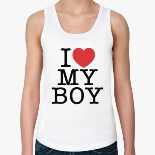 Женская майка с принтом Для влюбленных