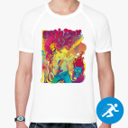 Мужская спортивная футболка