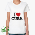 Женская футболка органик