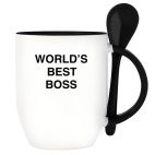 Кружка с ложкой