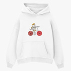 Толстовка худи оверсайз