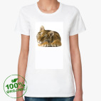 Женская футболка органик