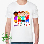 Мужская футболка органик