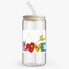 Банка с бамбуковой крышкой