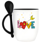 Кружка с ложкой