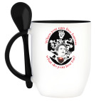 Кружка с ложкой