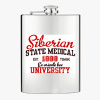 Фляжка стальная