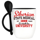 Кружка с ложкой