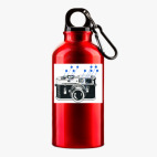 Металлическая бутылка 400 мл UV-DTF