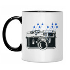 Кружка двухцветная