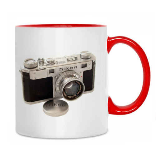 Кружка с принтом Никон