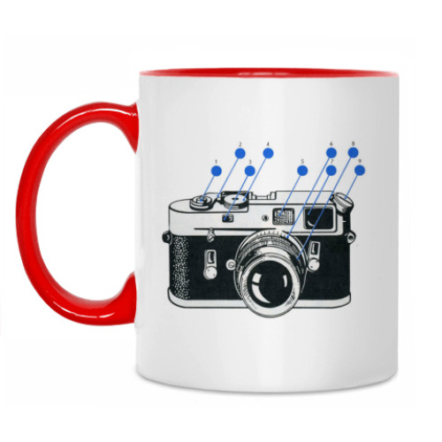 Кружка с принтом Никон