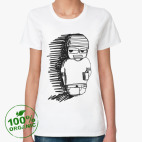 Женская футболка органик