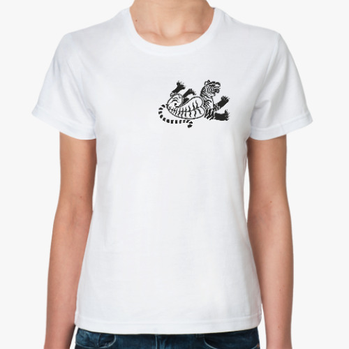 Классическая футболка Скифский тигр