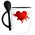 Кружка с ложкой