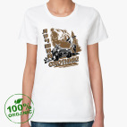 Женская футболка органик