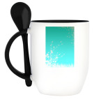 Кружка с ложкой