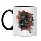 Кружка двухцветная