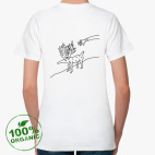 Женская футболка органик