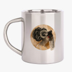 Кружка металлическая