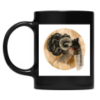 Кружка цветная UV-DTF