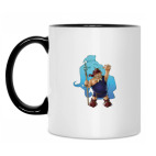 Кружка двухцветная