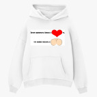 Толстовка худи оверсайз