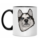 Кружка двухцветная