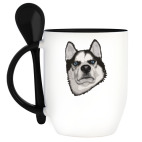 Кружка с ложкой