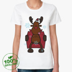 Женская футболка органик