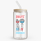 Банка с бамбуковой крышкой