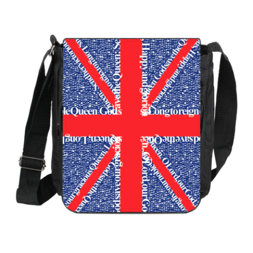 Сумка на плечо (мини-планшет) Флаг Великобритании