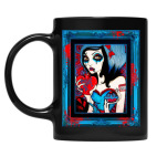 Кружка цветная UV-DTF