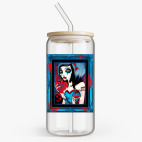 Банка с бамбуковой крышкой