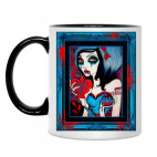 Кружка двухцветная