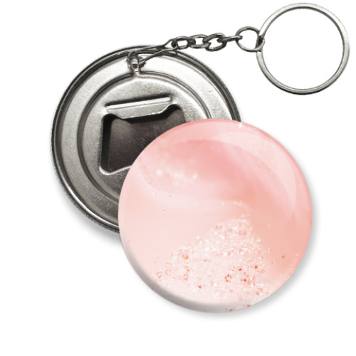 Брелок-открывашка с принтом гламур