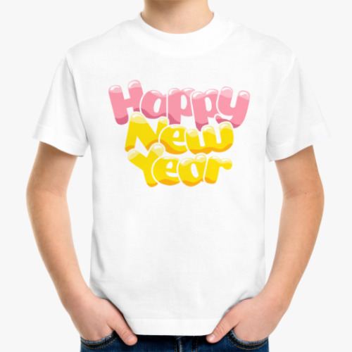 Детская футболка Новый год
