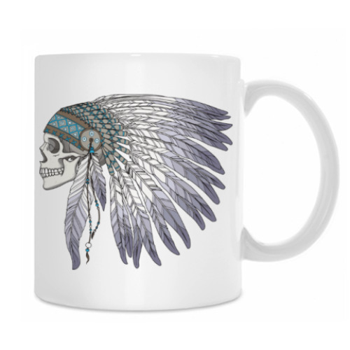 Кружка Череп индейца