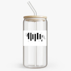 Банка с бамбуковой крышкой