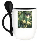 Кружка с ложкой