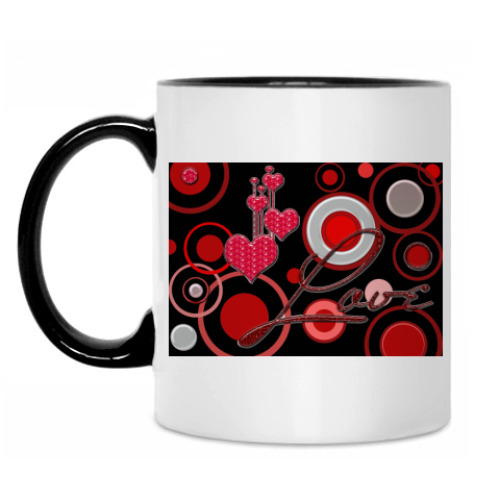 Кружка с принтом Feelings