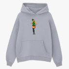 Толстовка худи оверсайз