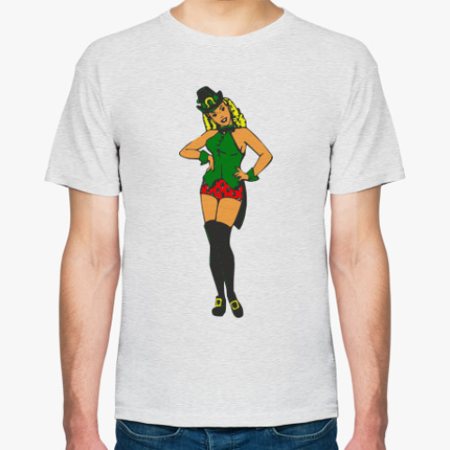 Футболка с принтом Леприкон