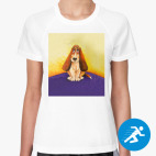 Женская спортивная футболка