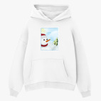 Толстовка худи оверсайз