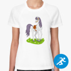 Женская спортивная футболка