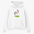 Толстовка худи оверсайз